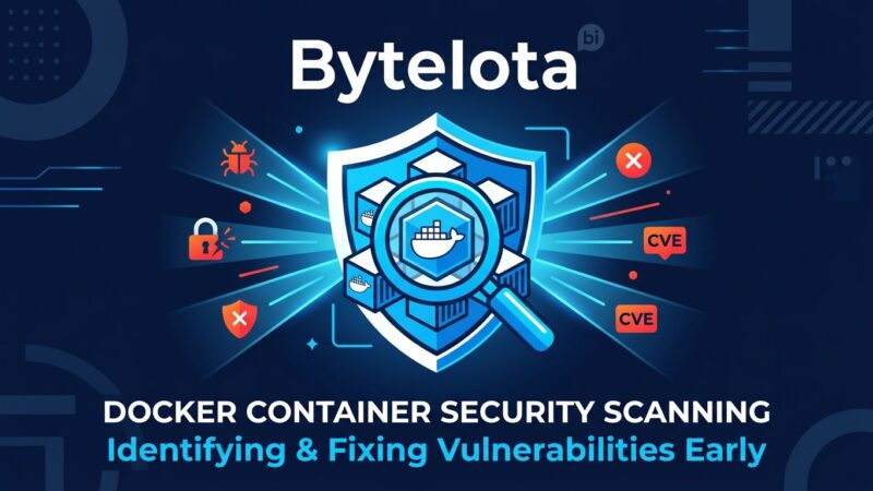 DockSec Docker security scanner shield protecting containers with vulnerability scan rays - OWASP Incubator Project