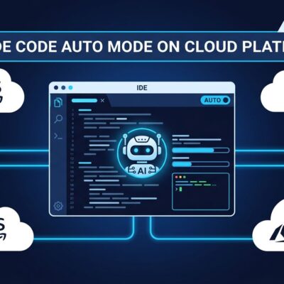 Claude Code auto mode enabled by default on AWS Bedrock, Google Cloud Vertex AI, and Azure Foundry showing agentic AI workflow in enterprise cloud environments
