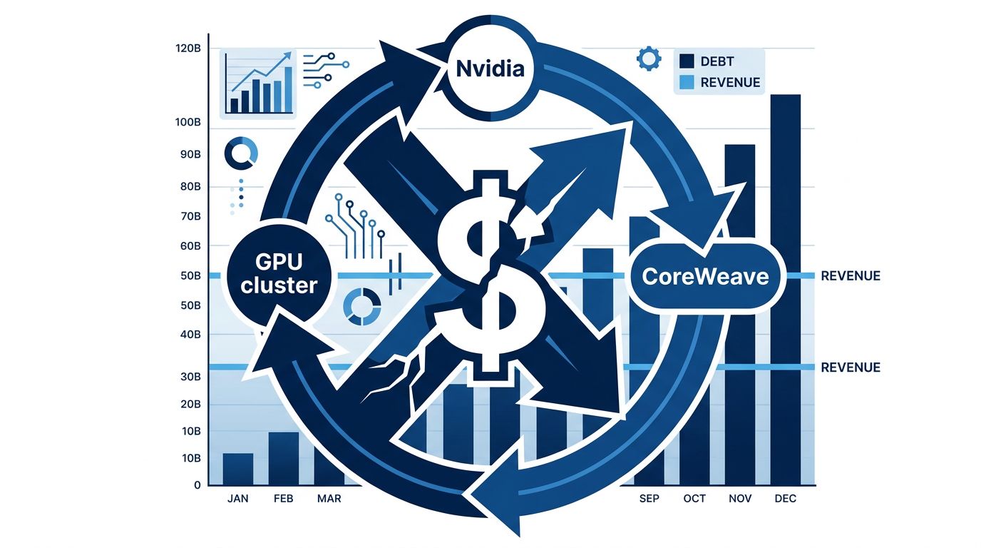 CoreWeave’s $35B Debt Loop and Your GPU Cloud Risk