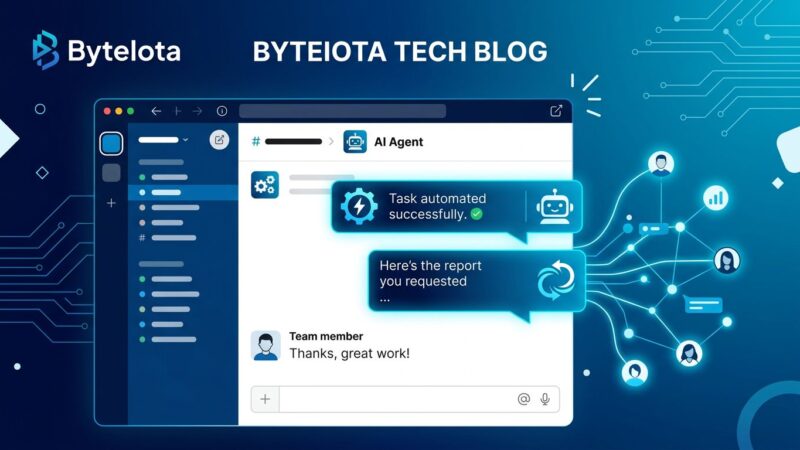 Claude Tag persistent AI agent in Slack showing team collaboration interface with AI automation