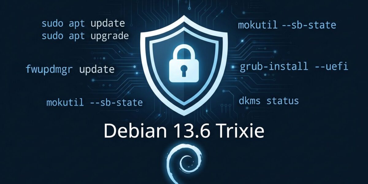 Debian 13.6 Trixie: Secure Boot CA Fix and 120 Patches | byteiota