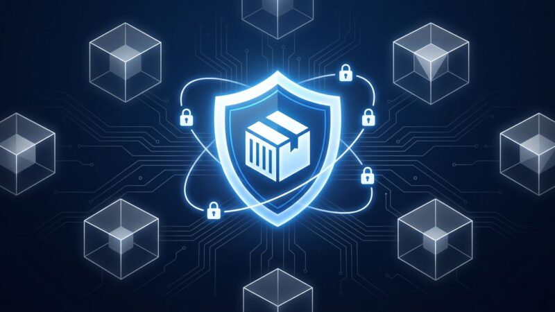 Illustrated shield with isolated sandbox containers on a dark blue background representing Google Cloud Run sandbox security for AI agents
