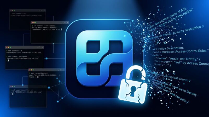 Tailscale logo with broken padlock symbol representing SSH security vulnerability TS-2026-009 root access bypass