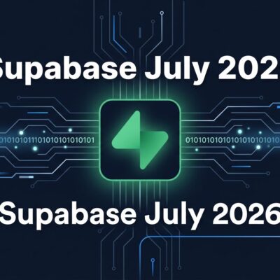 Supabase July 2026 update showing MongoDB in Postgres, binary Realtime, and TanStack DB sync