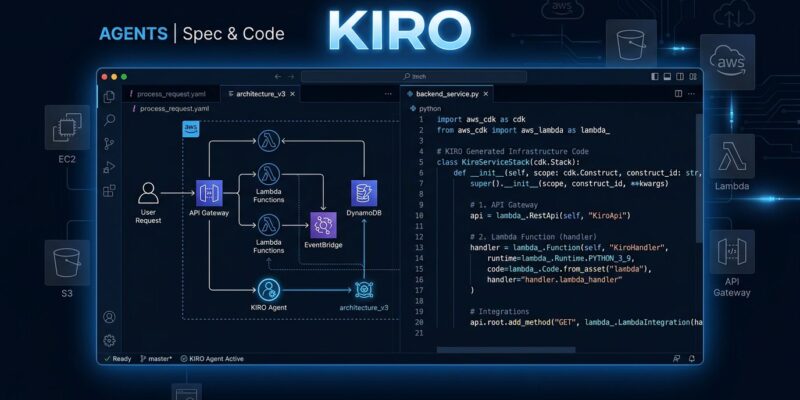 AWS Kiro spec-driven agentic IDE featured image