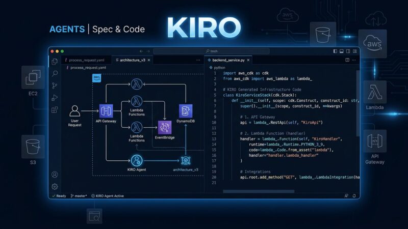 AWS Kiro spec-driven agentic IDE featured image