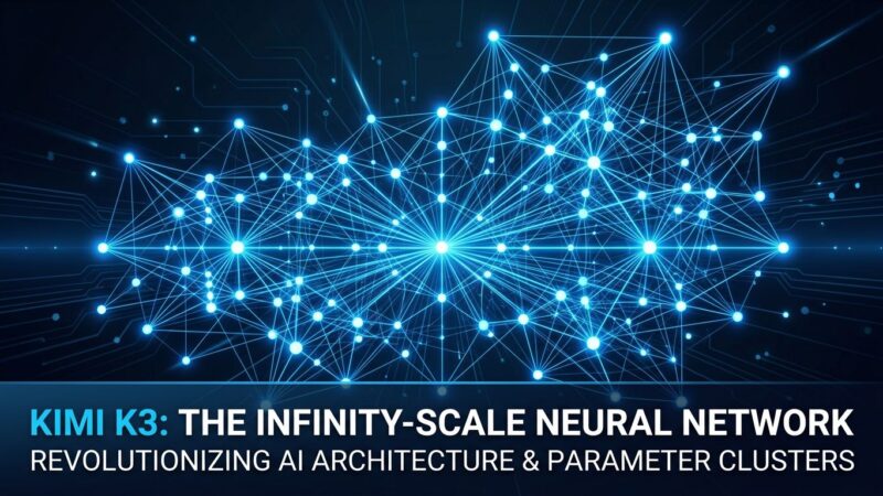 Kimi K3 2.8 trillion parameter open-weight model visualization
