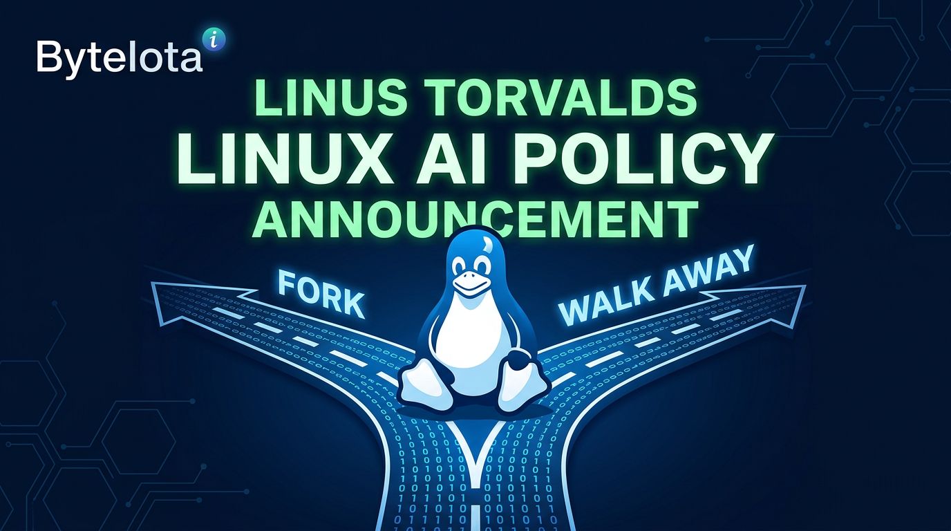 Linus Torvalds Tells AI Critics to Fork Off: Linux Is Not Anti-AI