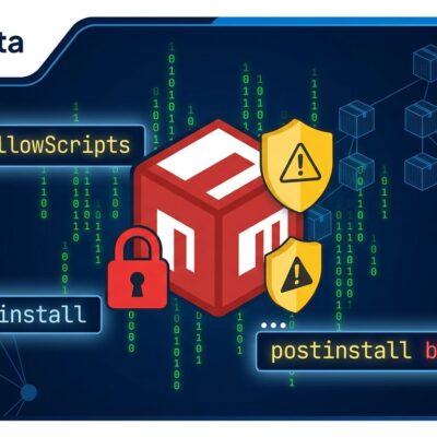 npm v12 install scripts blocked by default - supply chain security migration guide