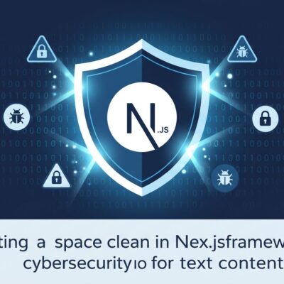 Next.js security shield protecting against vulnerabilities