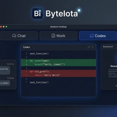 ChatGPT desktop app showing unified Chat Work and Codex modes replacing Atlas browser