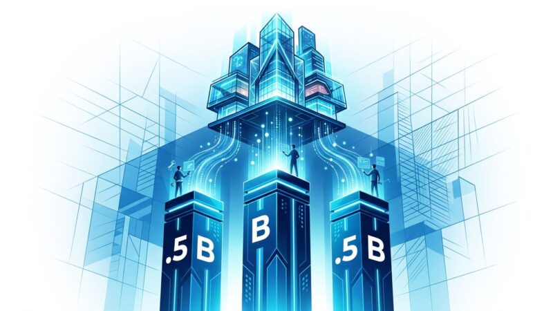 Three investment pillars representing AWS, Microsoft, and Anthropic's billion-dollar bets on enterprise AI implementation