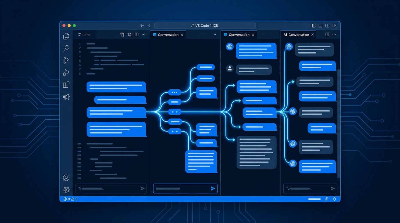 VS Code 1.128: Multi-Chat Claude Agents Are Here
