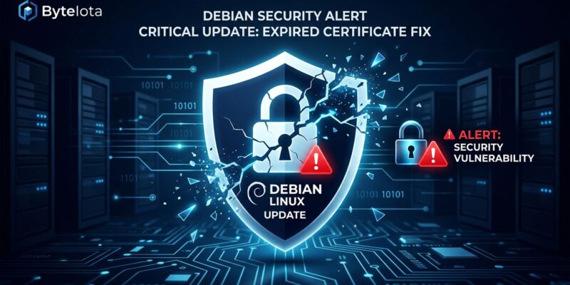 Debian 13.6 Trixie point release featuring Secure Boot CA update and 244 security patches