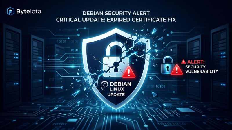 Debian 13.6 Trixie point release featuring Secure Boot CA update and 244 security patches