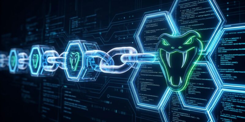 ViteVenom malicious npm packages using blockchain C2 infrastructure to deliver remote access trojans targeting Vite developers
