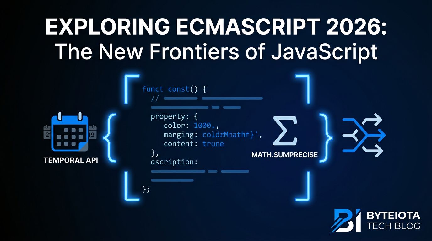 ECMAScript 2026: New JavaScript Features You Can Use Now | byteiota