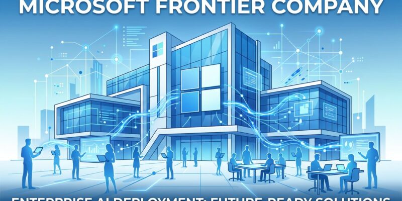 Microsoft Frontier Company 6000 engineers enterprise AI deployment 2026