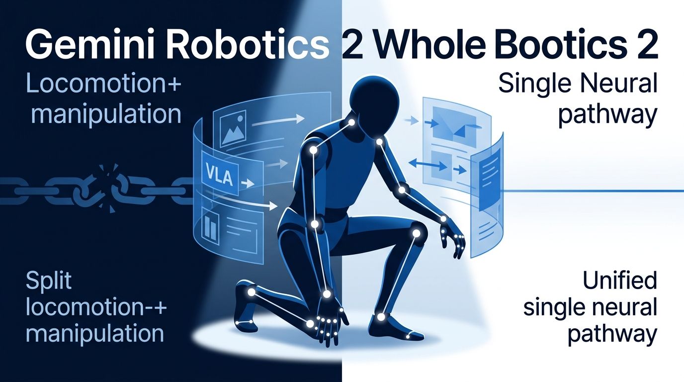 Gemini Robotics 2: One Model Controls the Whole Humanoid