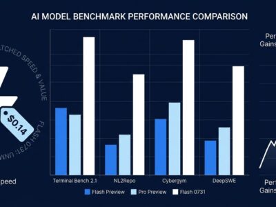 Data visualization benchmark chart showing DeepSeek V4 Flash 0731 outperforming V4 Pro Preview on agent benchmarks