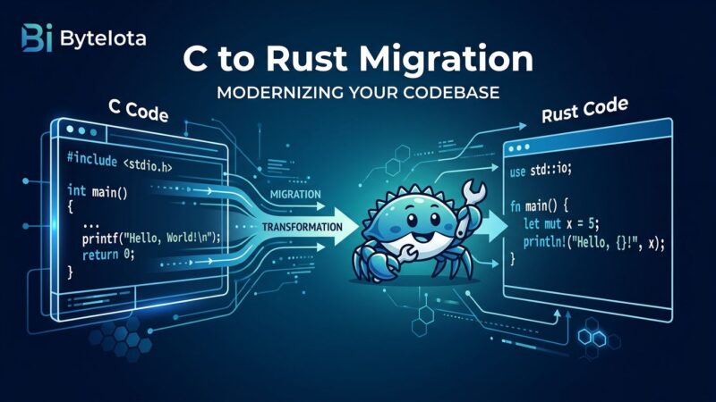 Visualization of the Rust compiler translated into C code, showing the crustc project by FractalFir