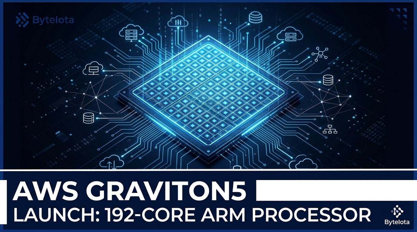 AWS Graviton5 Is Now GA: 192 ARM Cores, Verified VM Isolation