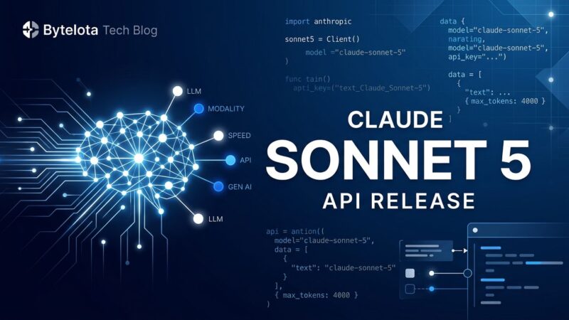 Claude Sonnet 5 API release - agentic AI model for developers