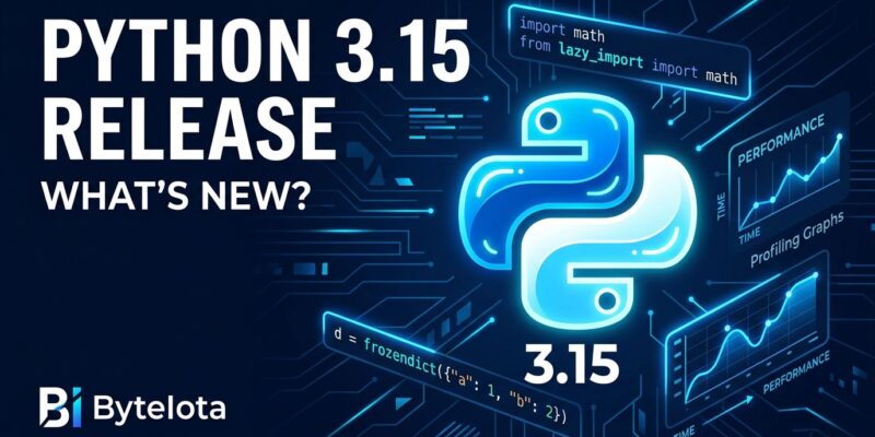 Python 3.15 beta 3 features: lazy imports, frozendict built-in, and Tachyon profiler