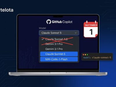 GitHub Copilot model deprecation table showing Claude Sonnet 4.6, Gemini 3.1 Pro and other models being replaced in September 2026