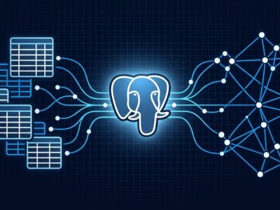 PostgreSQL 19 SQL/PGQ graph queries and REPACK CONCURRENTLY illustrated with relational tables and graph network nodes