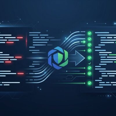 ESLint v10 migration guide - code linting interface showing upgrade path from v9 to v10 flat config