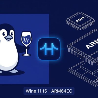 Wine 11.15 ARM64EC support for ARM Linux hosts