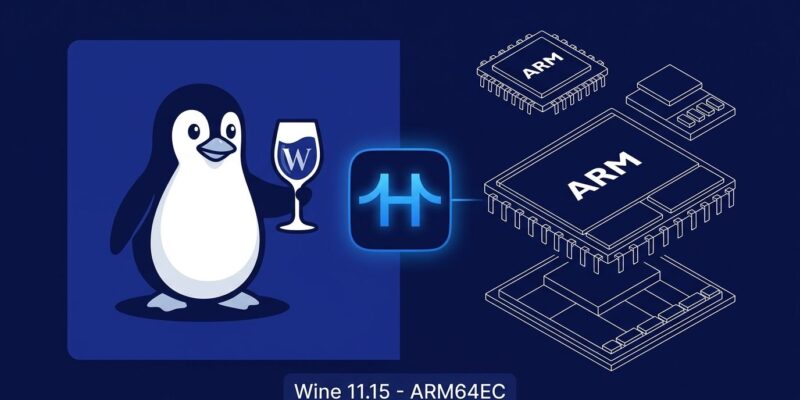Wine 11.15 ARM64EC support for ARM Linux hosts
