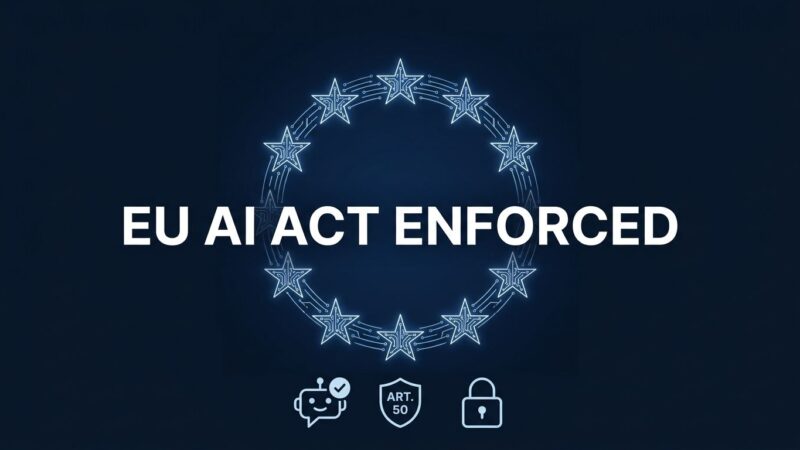 EU AI Act Article 50 transparency enforcement August 2026 - chatbot and AI agent disclosure requirements for developers
