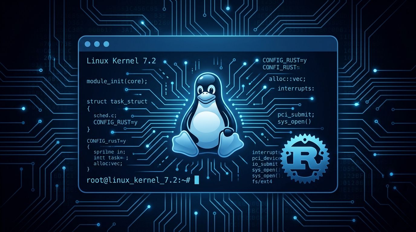 Linux Kernel 7.2: Cache Scheduling and NOVA Rust Driver | byteiota
