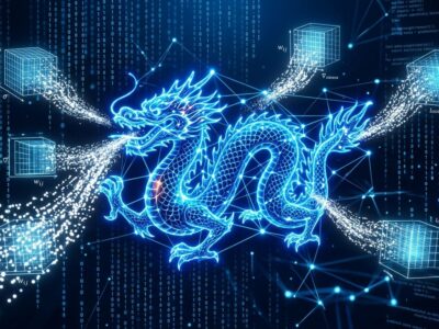 Qwen3.8-Max and Qwen3.8-27B open weights release visualization with neural network and code symbols in ByteIota blue theme