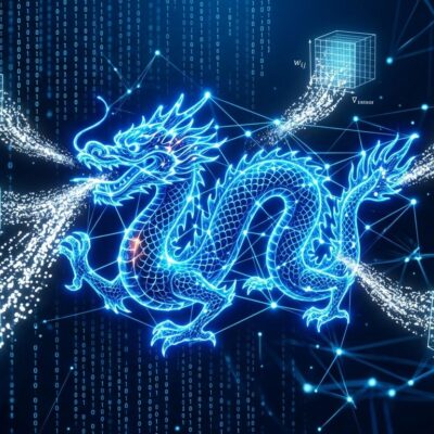 Qwen3.8-Max and Qwen3.8-27B open weights release visualization with neural network and code symbols in ByteIota blue theme
