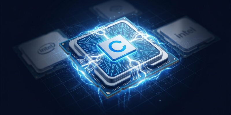 Anthropic custom AI chip glowing circuit board representing Claude silicon team announcement