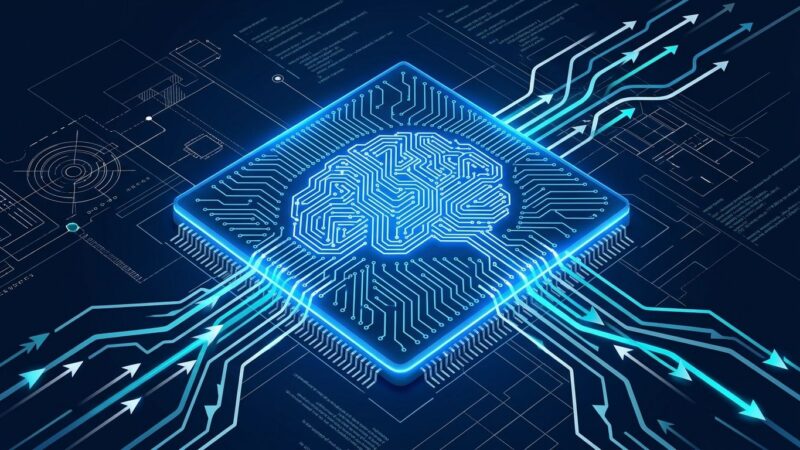 AMD Taalas MSIC chip etching AI model weights into silicon for high-speed inference