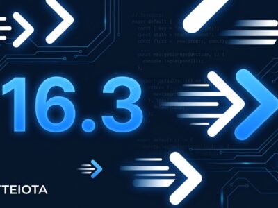 Next.js 16.3 release featuring Instant Navigations, 90% less dev memory, and Rust React Compiler