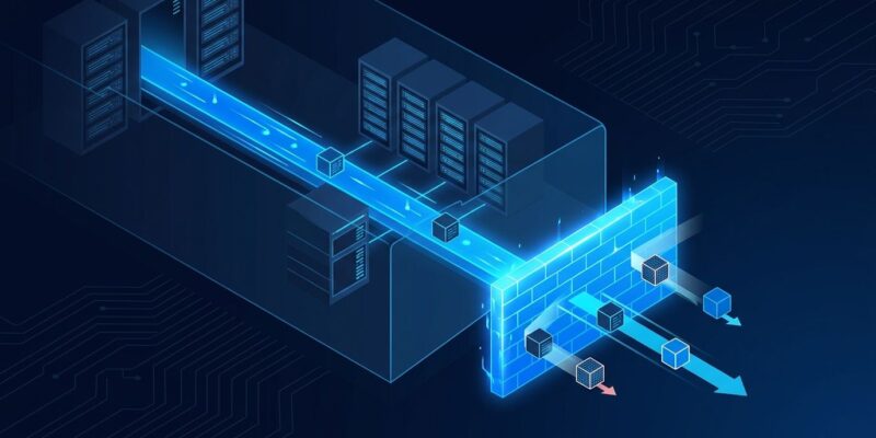 Diagram showing GitHub Actions native egress firewall operating outside the runner VM at Layer 7, filtering outbound CI/CD network traffic