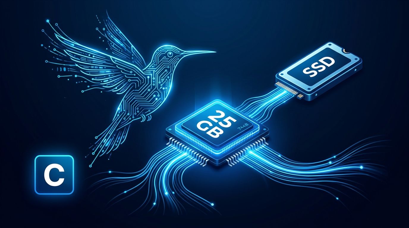 Colibri Runs a 744B Model on 25GB RAM — Here’s the Architecture