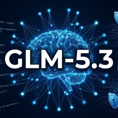 GLM-5.3 open-weight AI model coding and cybersecurity capabilities visualization