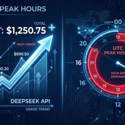 DeepSeek API price increase chart showing peak and off-peak pricing for V4 Flash and V4 Pro