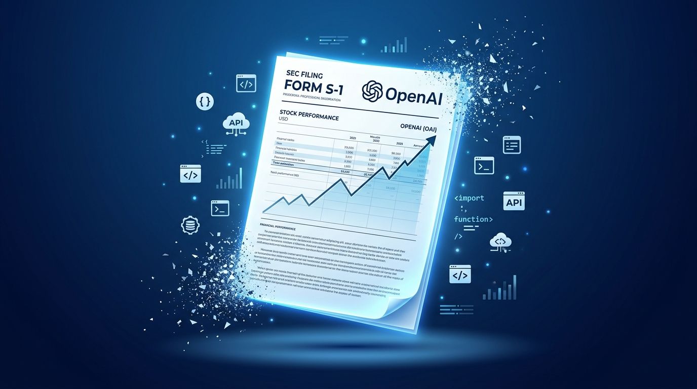 OpenAI IPO S-1 Drops: The Developer Financial Reality Check