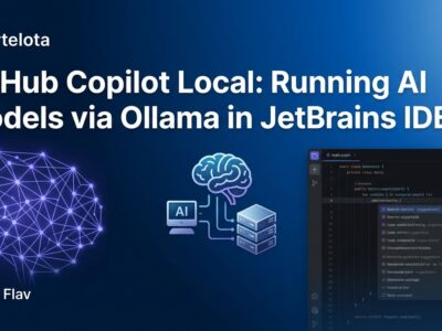 GitHub Copilot running local Ollama models in JetBrains IDE