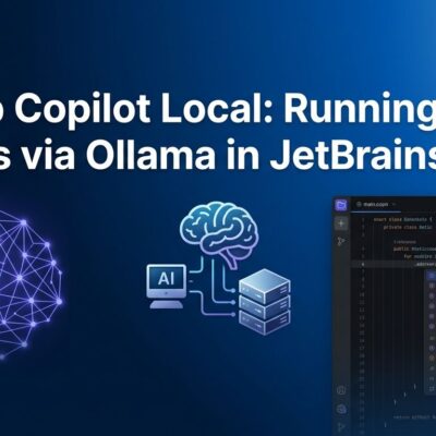 GitHub Copilot running local Ollama models in JetBrains IDE