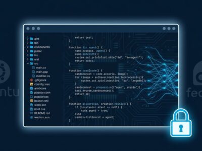 ChatGPT Linux desktop app showing Codex agent with terminal and file access sandbox