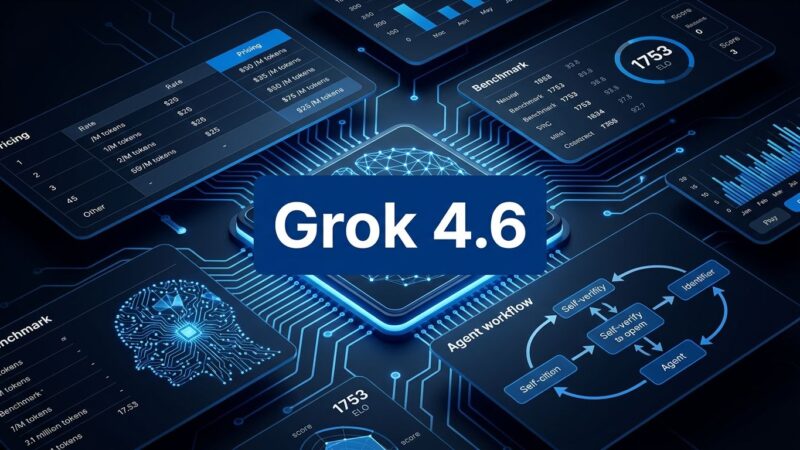 Grok 4.6 AI model release - pricing breakdown, benchmarks, and agent workflow guide for developers
