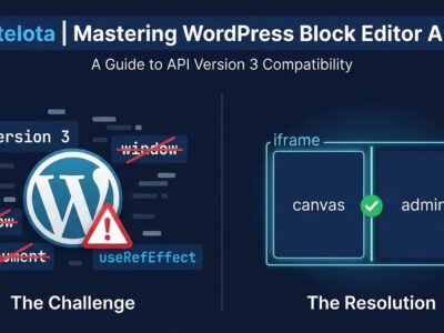 WordPress 7.1 iframed post editor breaking change - block api v3 migration